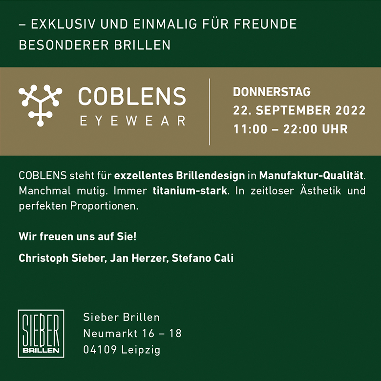 Coblens @ Sieber am 22. September